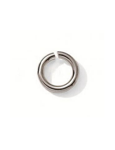 ANNEAUX RONDS ARGENT 6MM X 25