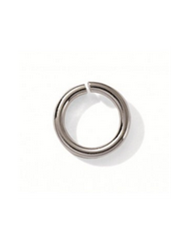 ANNEAUX RONDS ARGENT 8MM X 10