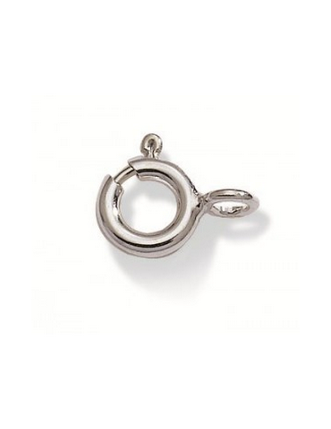 ANNEAUX RESSORTS ARGENT 6MM X 10