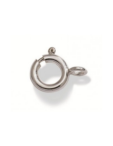 ANNEAUX RESSORTS ARGENT 8MM X 5