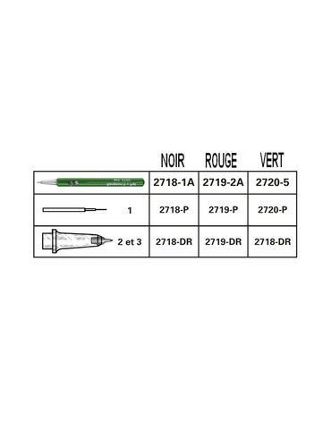 RESERVOIR ET DOUILLE 1A ET 5