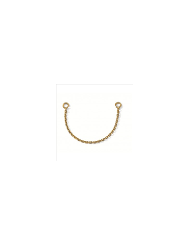 CHAINE SURETE BRACELET OR JAUNE BOITE DE 4