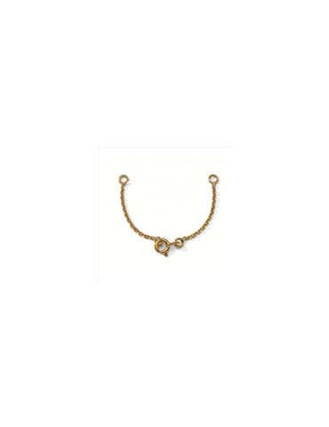 CHAINE SURETE COLLIER OR JAUNE BOITE DE 4