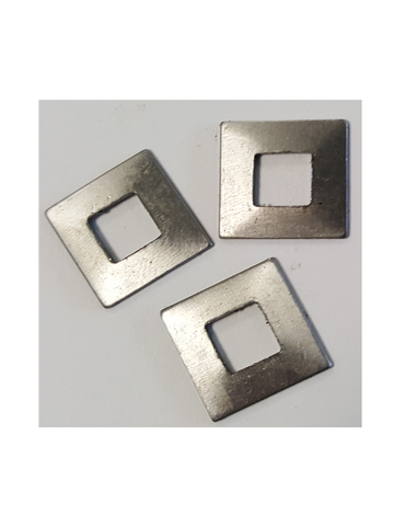 CARRES D'AIGUILLES DE COMTOISE 13x13mm sachet de 5
