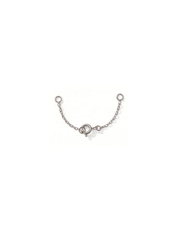 CHAINE SURETE COLLIER ARGENT X 10