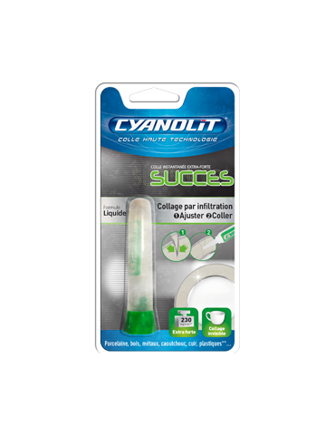 COLLE CYANOLIT VERTE TUBE 2 Grs