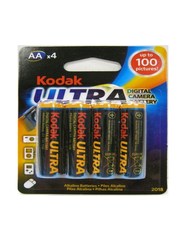 Piles rechargeables KODAK LR03 (AAA) NiMH 1000mAh Blister de 2 piles