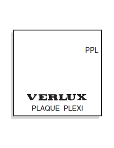 PLAQUE PLEXI 100X100X0.8