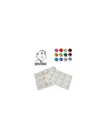 PROTHESES PIERRES A GRIFFES STRASS ACIER 12 COULEURS