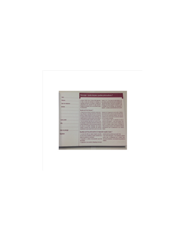 CARNET DE CONSENTEMENT 50 FICHES