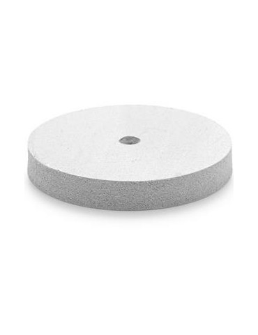 MEULETTES SILICONE ROUE BLANCHE A DEGROSSIR 22MM X 10