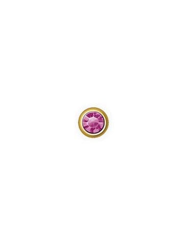 6 PAIRES PROTHESES AMETHYSTE STANDARD DOREES