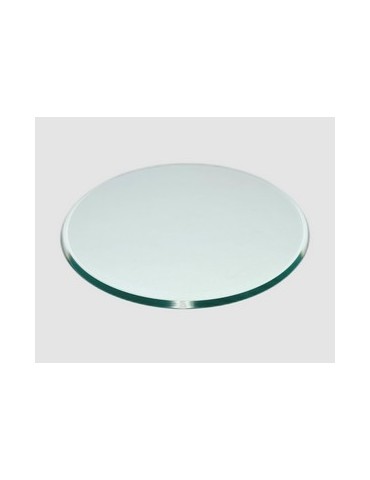 VERRE MINERAL PLAT BISEAUTE