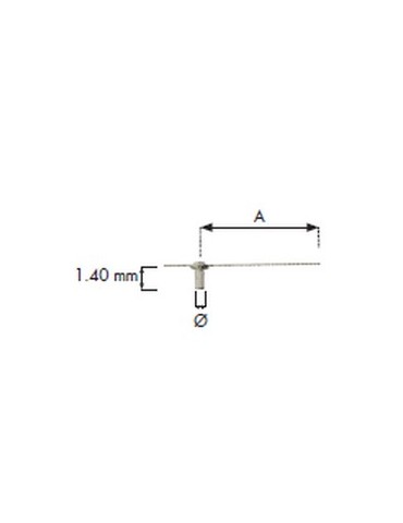 PETITE TROTTEUSE CHRONO DOREE POUR MONTRE 0.25mm